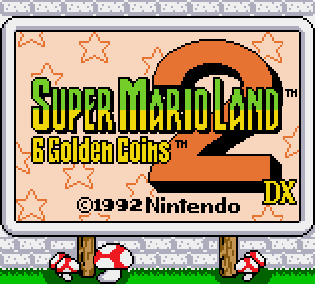 The coverart image of Super Mario Land 2 DX (Hack)