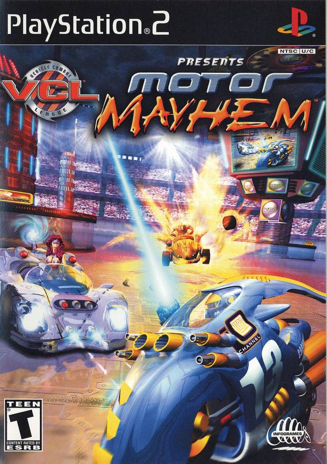 The coverart image of Motor Mayhem: Vehicular Combat League