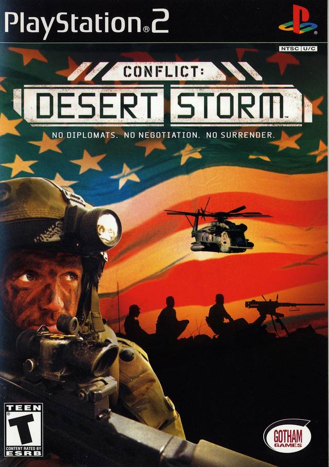 The coverart image of Conflict: Desert Storm