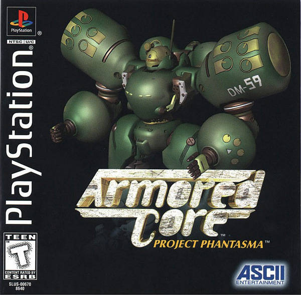 The coverart image of Armored Core: Project Phantasma