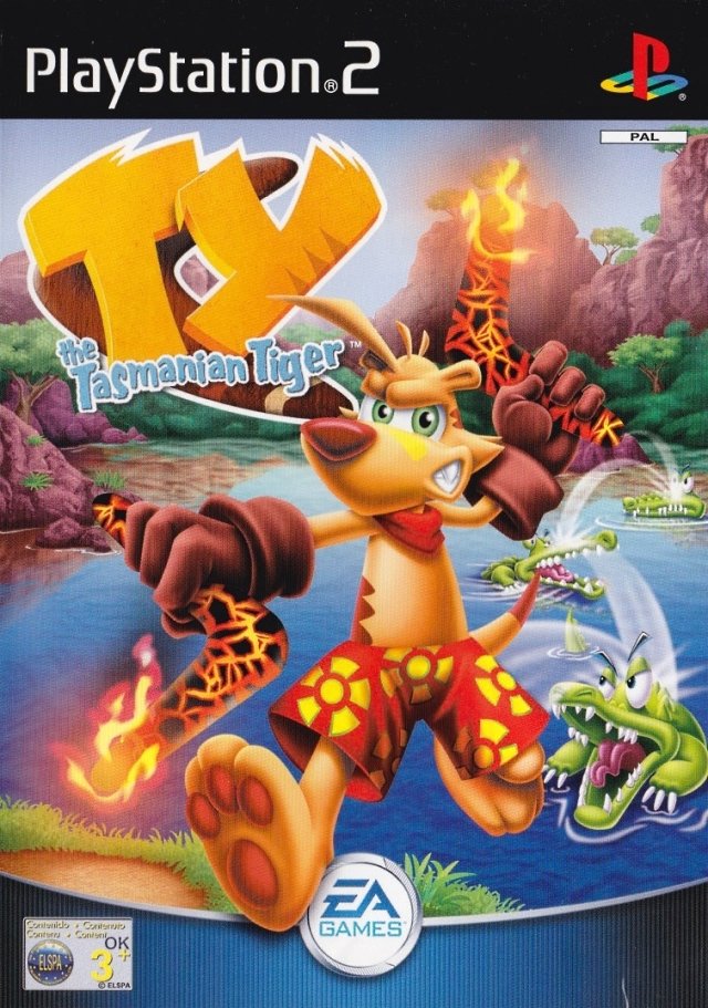 The coverart image of Ty the Tasmanian Tiger