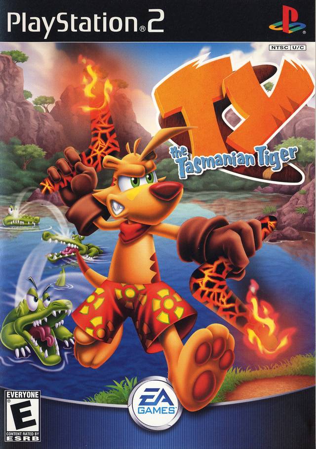The coverart image of Ty the Tasmanian Tiger