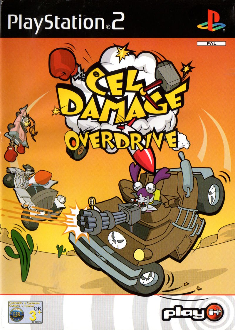 The coverart image of  Cel Damage Overdrive