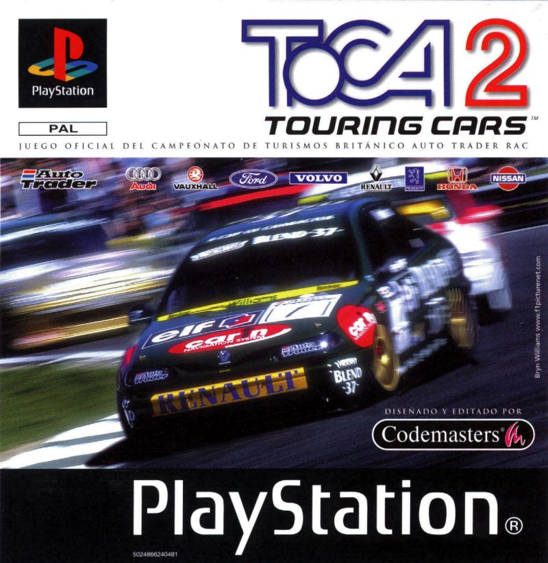 The coverart image of TOCA 2: Touring Cars