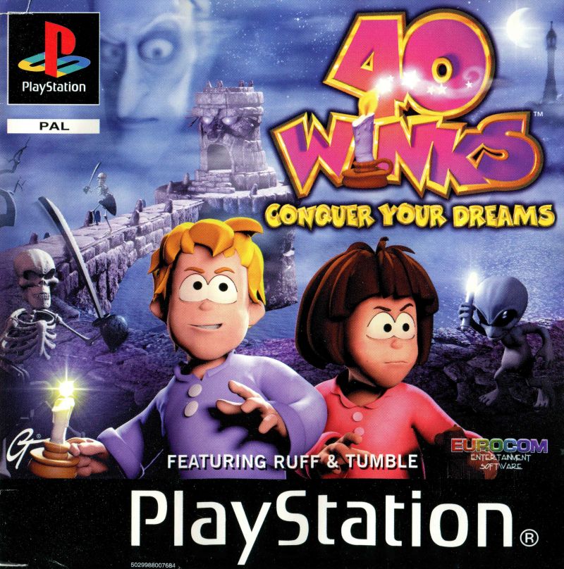 The coverart image of 40 Winks: Conquer your Dreams