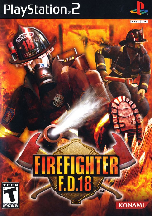 The coverart image of Firefighter F.D. 18
