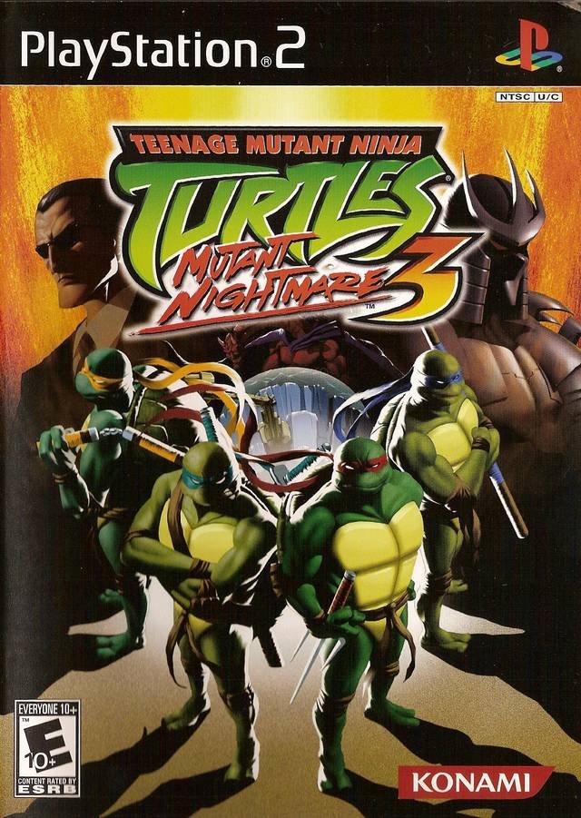 The coverart image of  Teenage Mutant Ninja Turtles 3: Mutant Nightmare