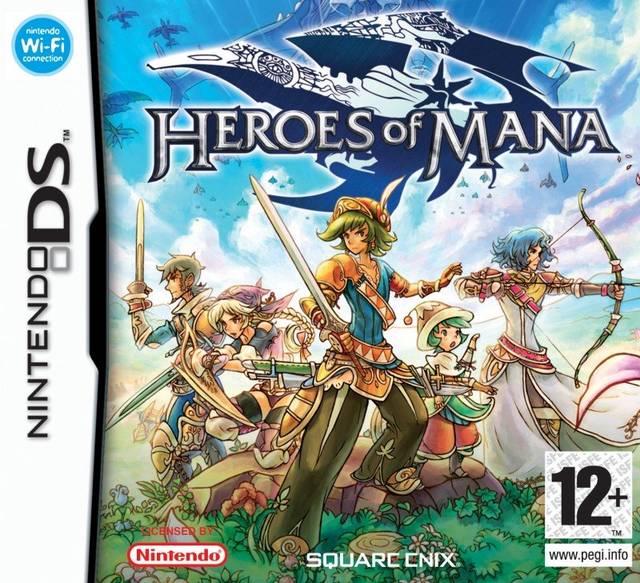 The coverart image of Heroes of Mana 