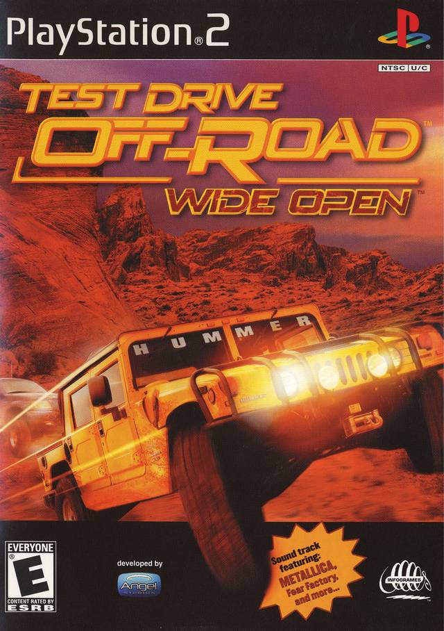 The coverart image of Test Drive Off-Road Wide Open