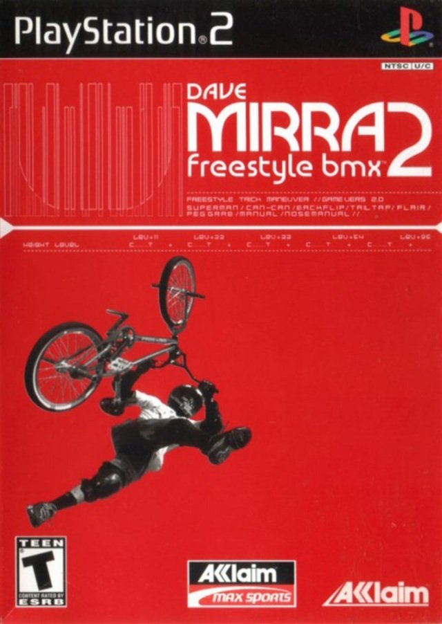The coverart image of Dave Mirra Freestyle BMX 2