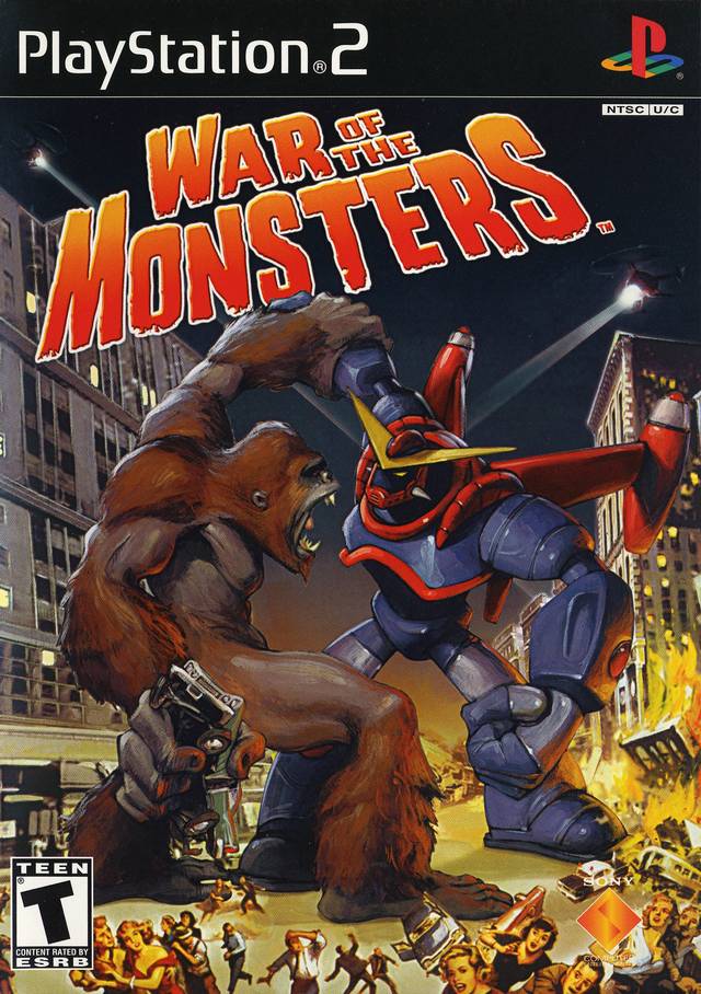 The coverart image of War of the Monsters