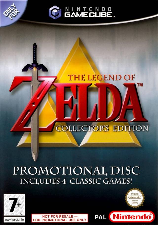 The coverart image of The Legend of Zelda Collector's Edition