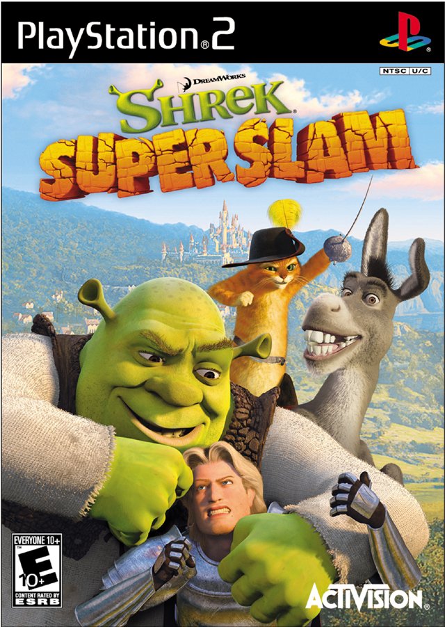The coverart image of Shrek SuperSlam