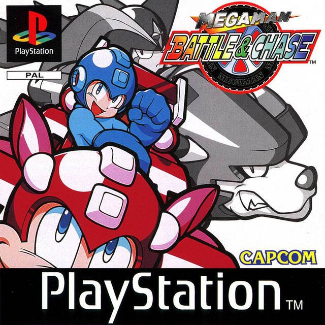 The coverart image of Mega Man: Battle & Chase