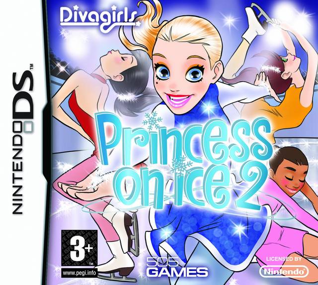 The coverart image of Diva Girls: Princess on Ice 2
