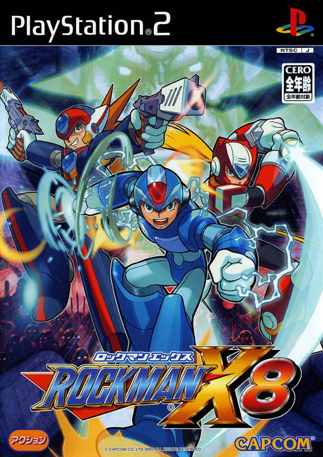 The coverart image of RockMan X8
