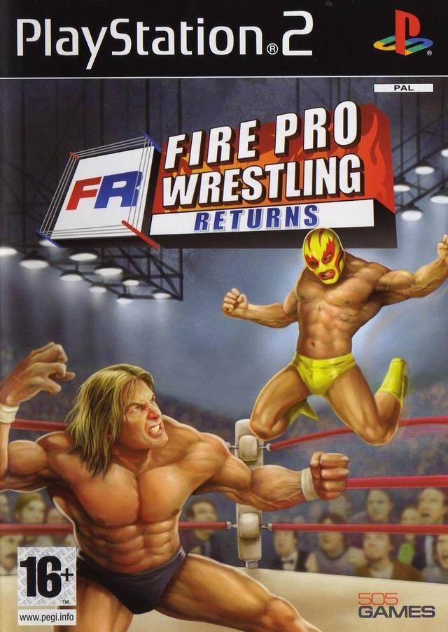 The coverart image of Fire Pro Wrestling Returns