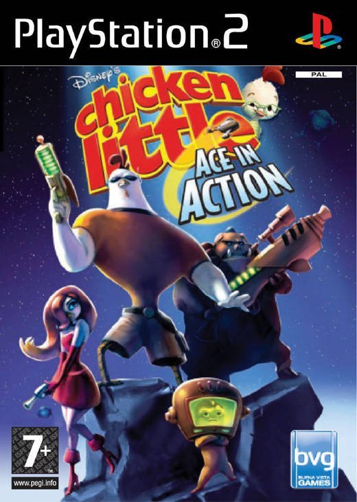 The coverart image of Chicken Little: Ace in Action