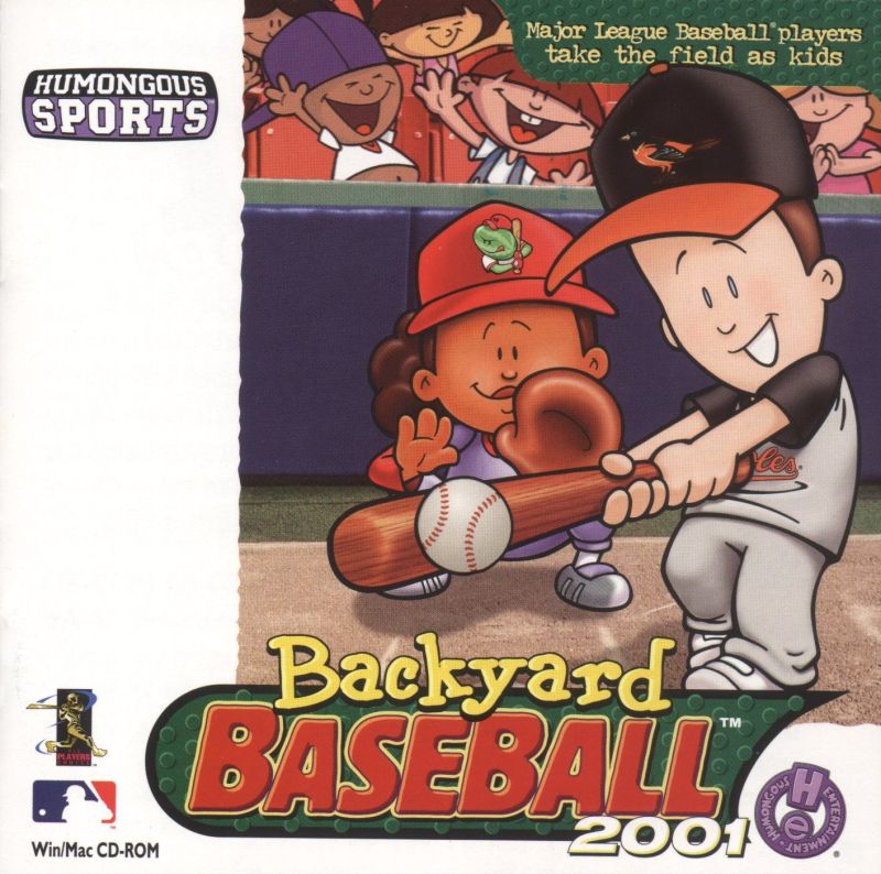 The coverart image of Backyard Baseball 2001