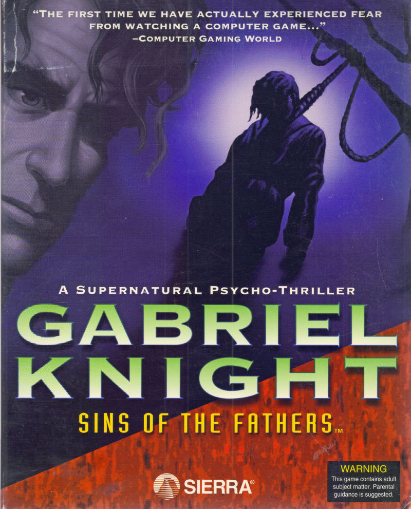 The coverart image of Gabriel Knight: Sins of the Fathers
