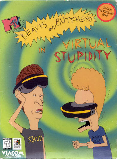 The coverart image of Beavis and Butt-head in Virtual Stupidity