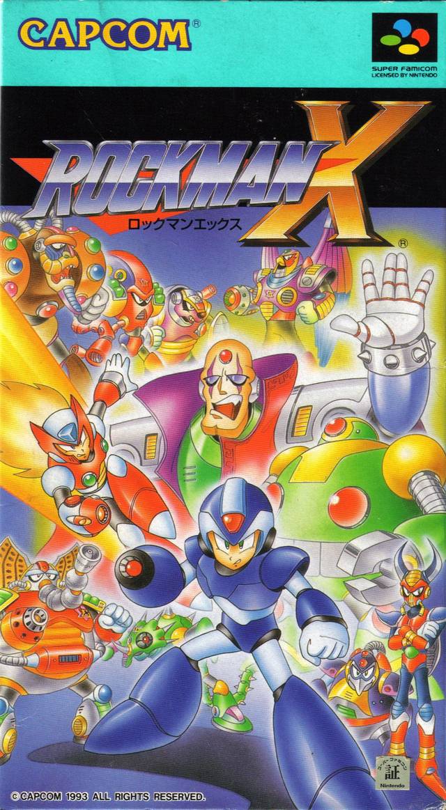 The coverart image of Rockman X