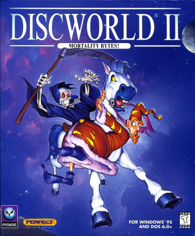 The coverart image of Discworld II: Mortality Bytes! (Missing Presumed...!?)