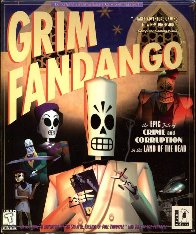 The coverart image of Grim Fandango