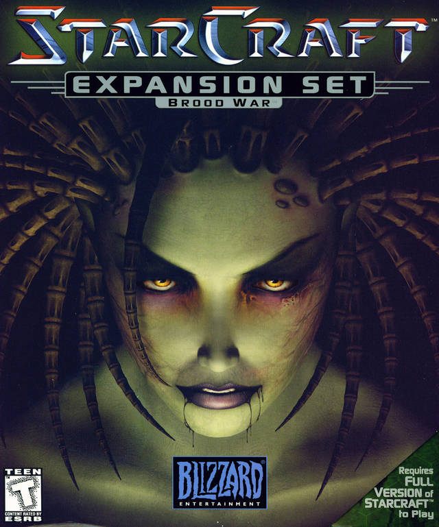 The coverart image of Starcraft: Brood War