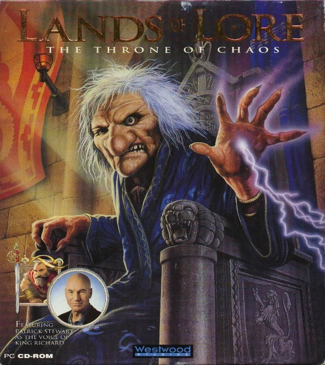 The coverart image of Lands of Lore: The Throne of Chaos