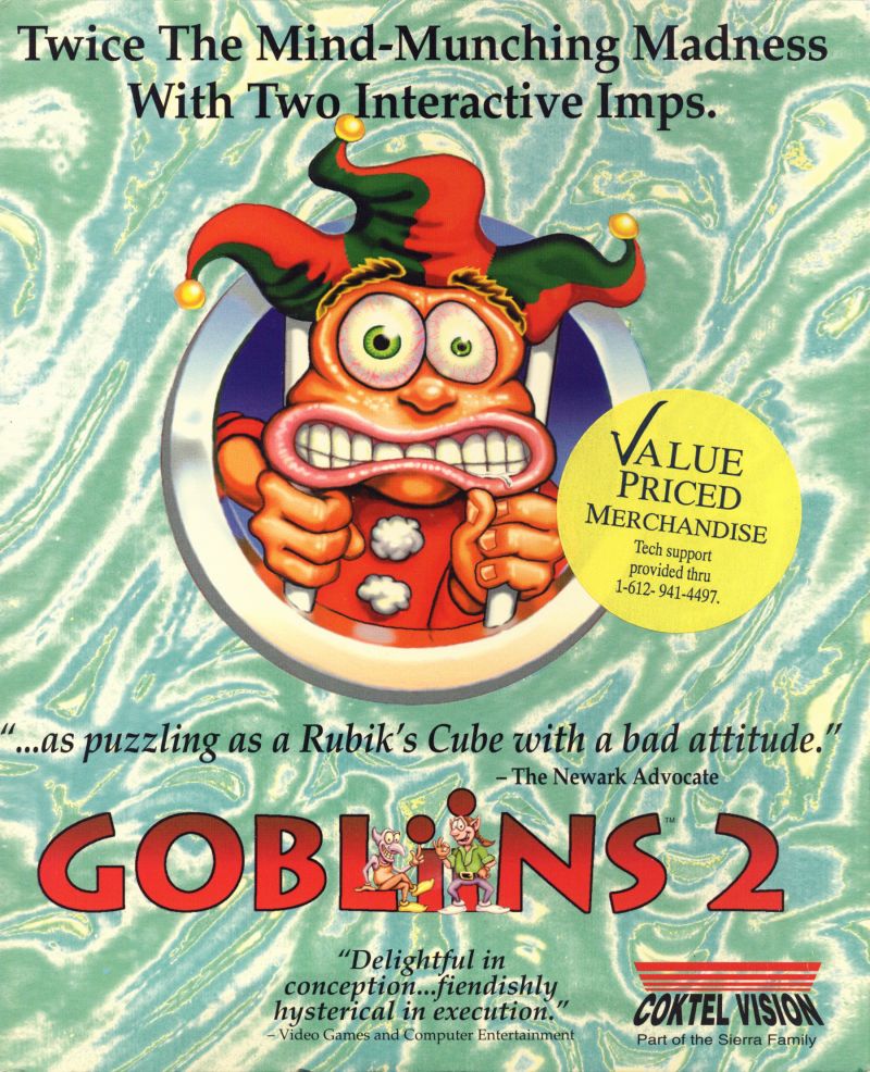 The coverart image of Gobliins 2: The Prince Buffoon