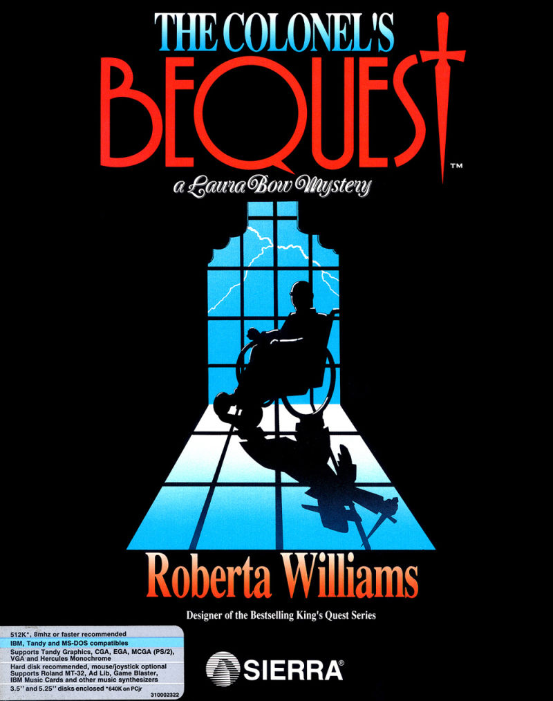 The coverart image of The Colonel's Bequest: A Laura Bow Mystery