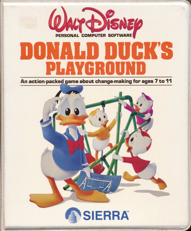The coverart image of Donald Duck's Playground