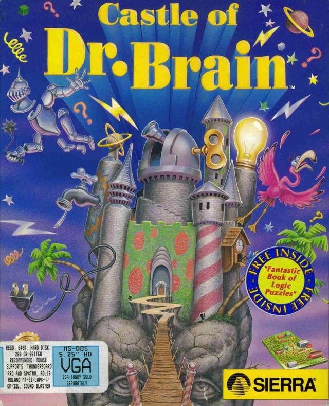 The coverart image of Castle of Dr. Brain