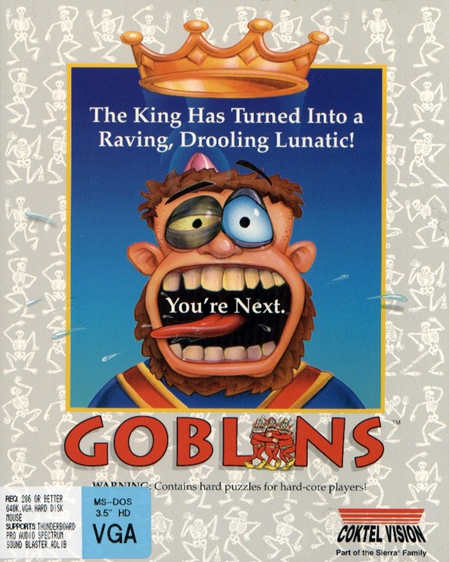 The coverart image of Gobliiins