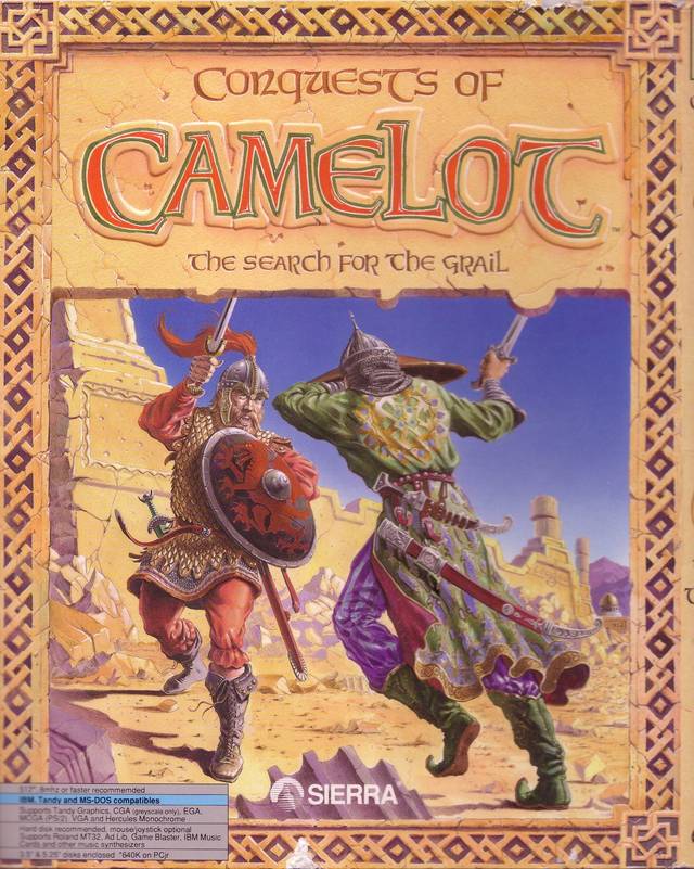 The coverart image of Conquests of Camelot: The Search for the Grail