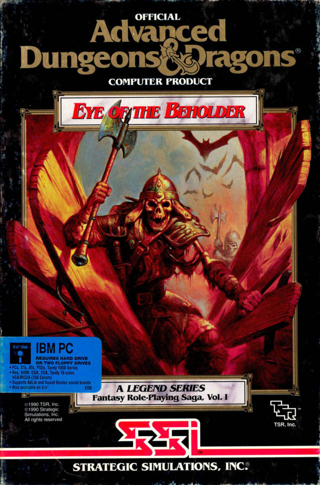 The coverart image of Eye of the Beholder