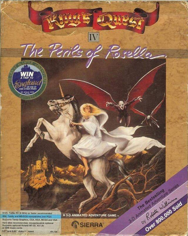 The coverart image of King's Quest IV: The Perils of Rosella