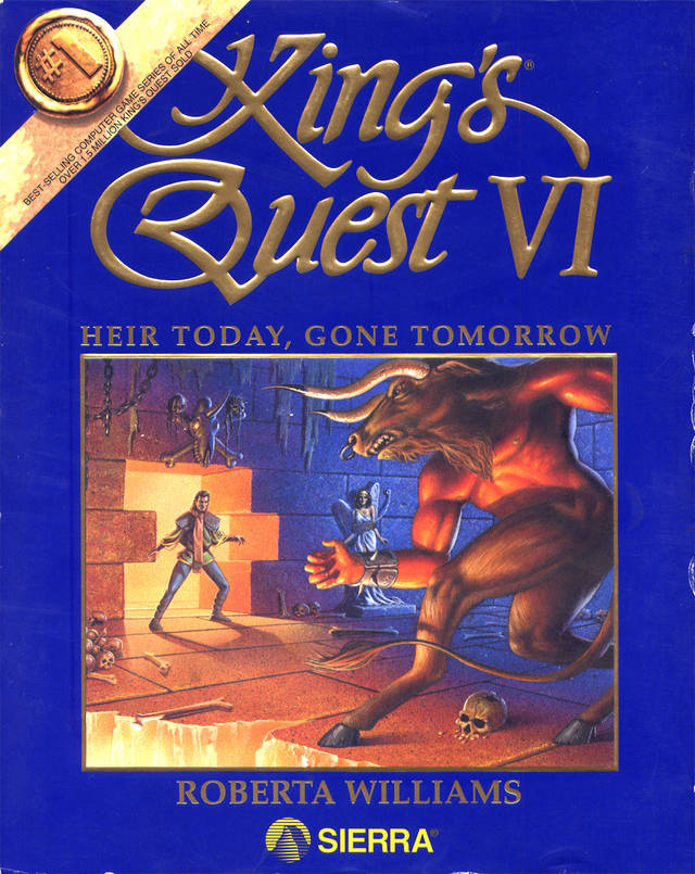 The coverart image of King's Quest VI: Heir Today, Gone Tomorrow