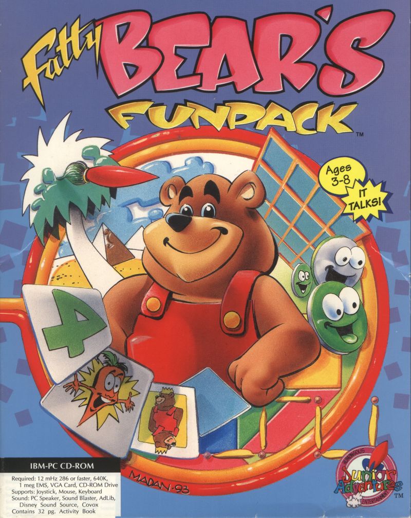 The coverart image of Fatty Bear's FunPack