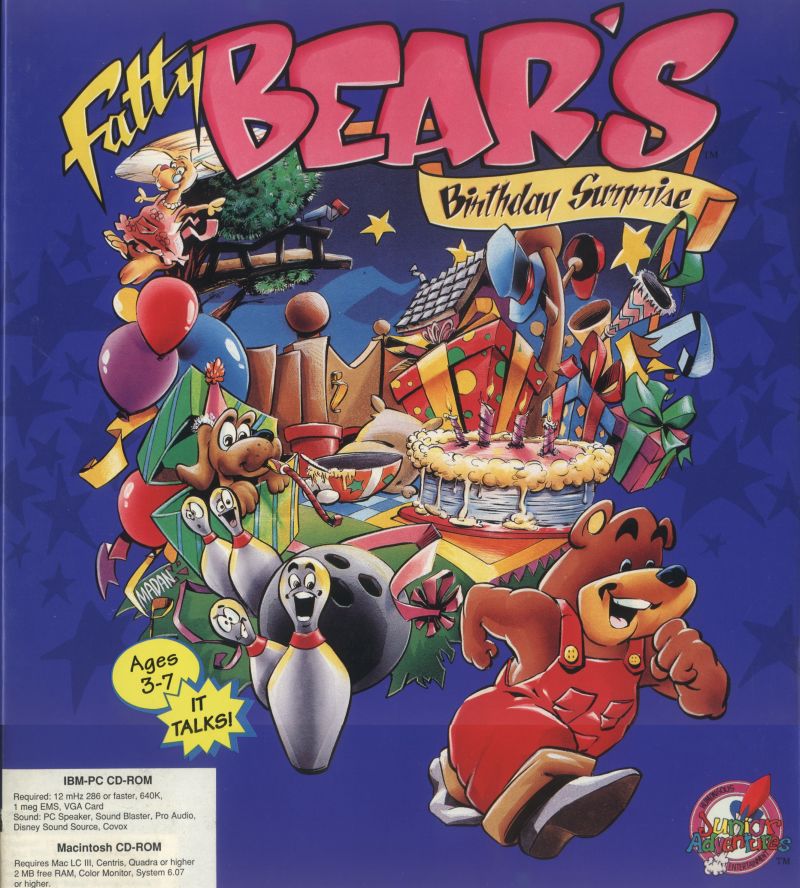 The coverart image of Fatty Bear's Birthday Surprise