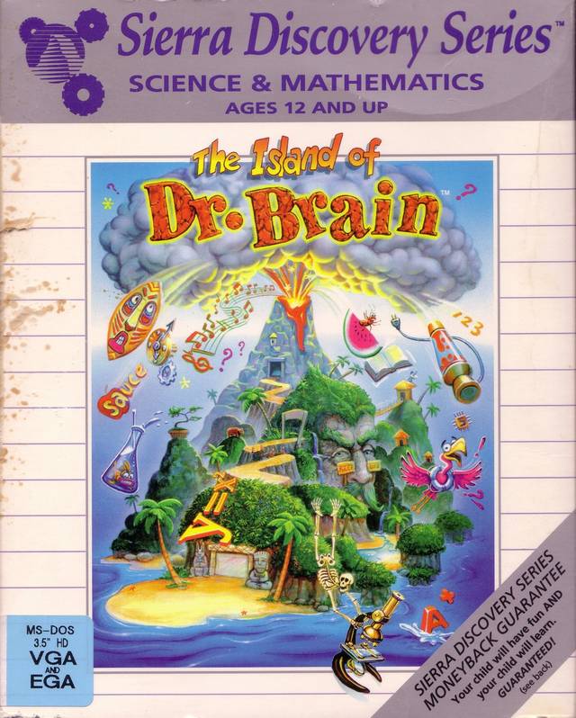 The coverart image of The Island of Dr. Brain