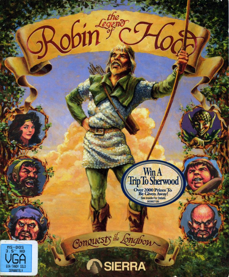 The coverart image of Conquests of the Longbow: The Legend of Robin Hood