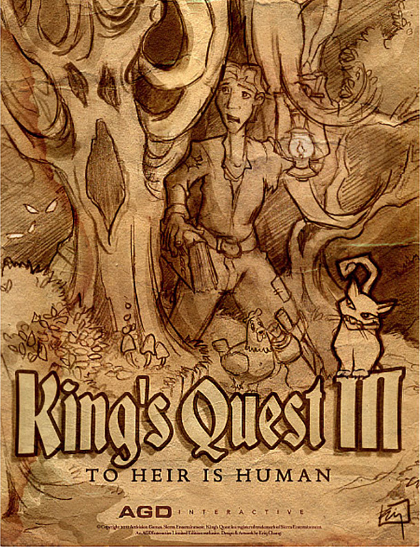 The coverart image of King's Quest III Redux: To Heir is Human [Remake]