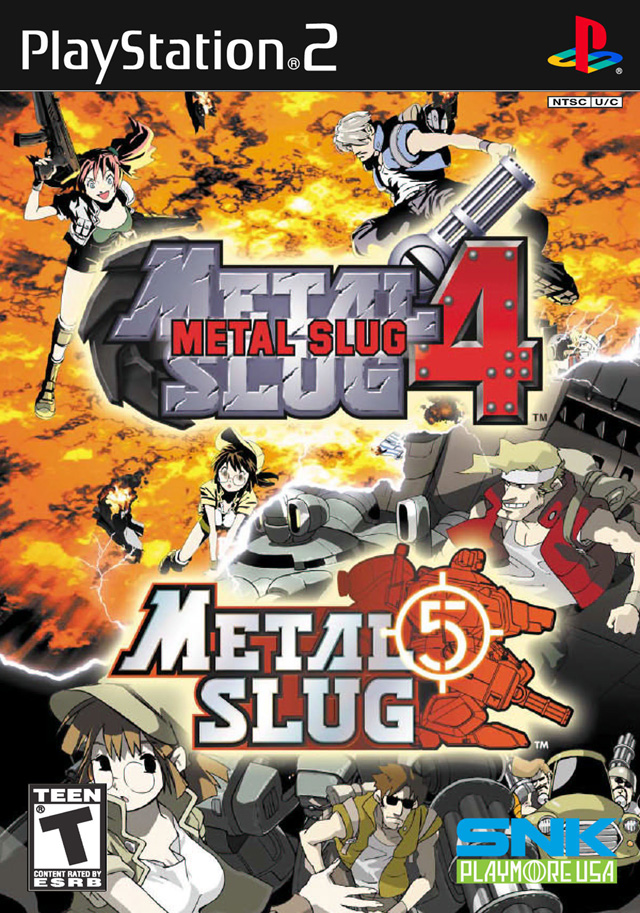 The coverart image of Metal Slug 4 & 5