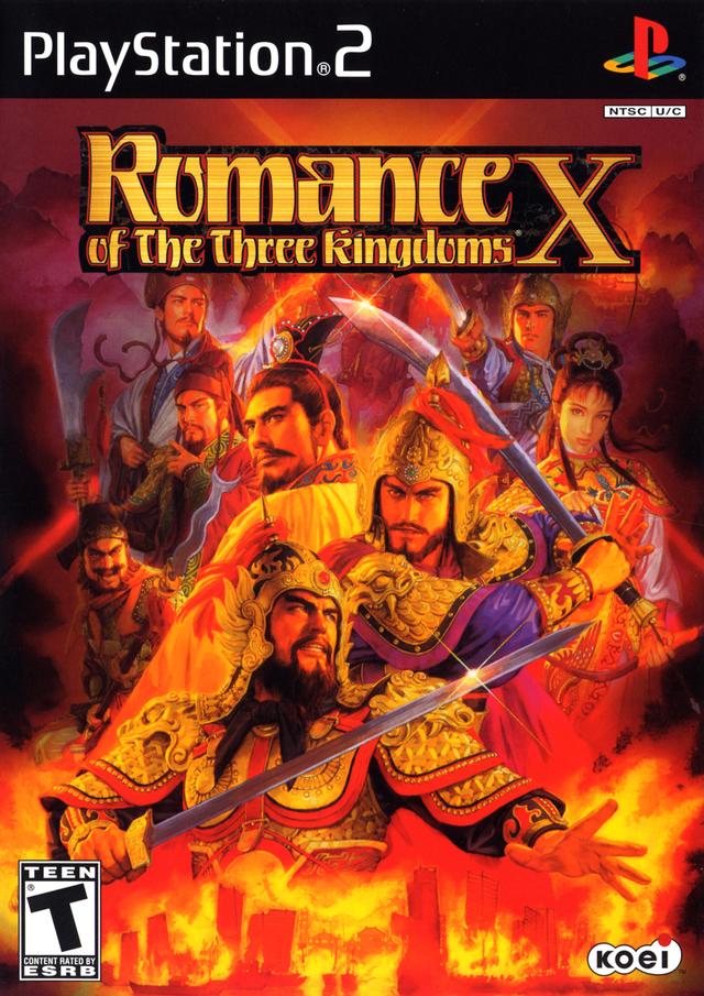 The coverart image of Romance of the Three Kingdoms X