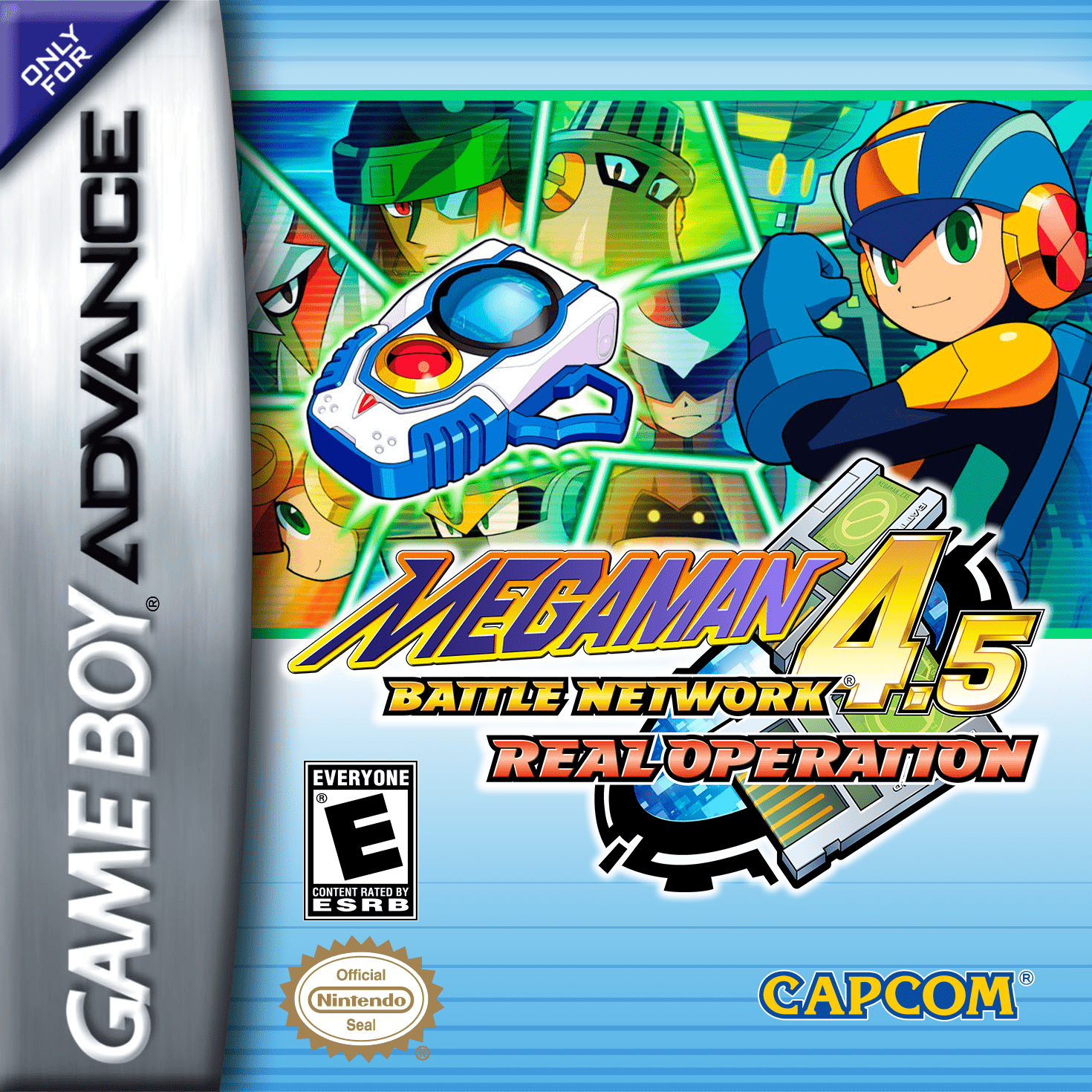 The coverart image of Rockman EXE 4.5 Real Operation (English Patched)