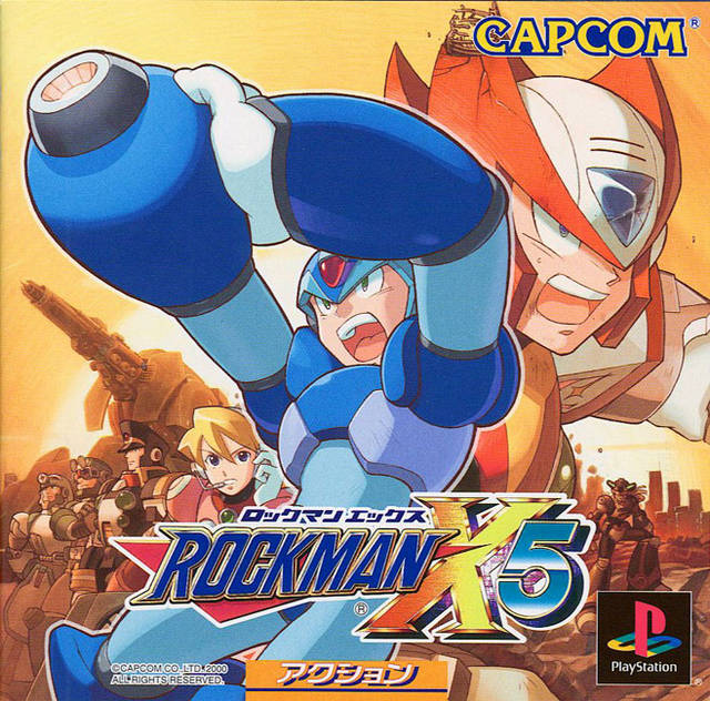 The coverart image of Rockman X5