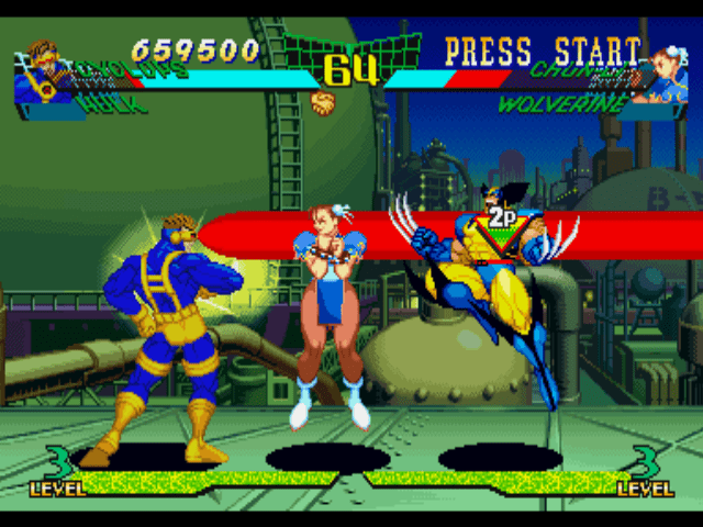 Marvel Super Heroes vs. Street Fighter EX Edition (Japan) PSX ISO -  CDRomance