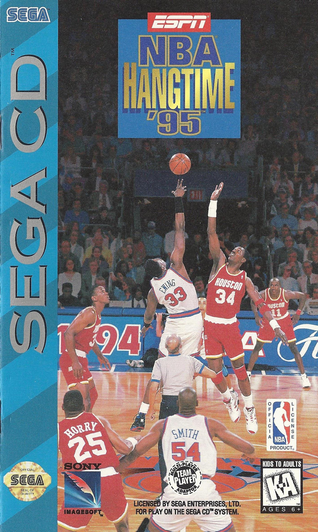The coverart image of ESPN NBA Hangtime '95